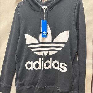 Adidas Classic Black and White Hoodie Men’s Size Small